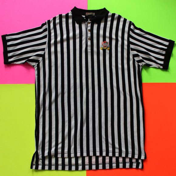**Sold**Chuck E Cheese Referee Uniform T-Shirt - Picture 2 of 7